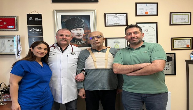 Üç damarı tıkalı hasta baypasla sağlığına kavuştu